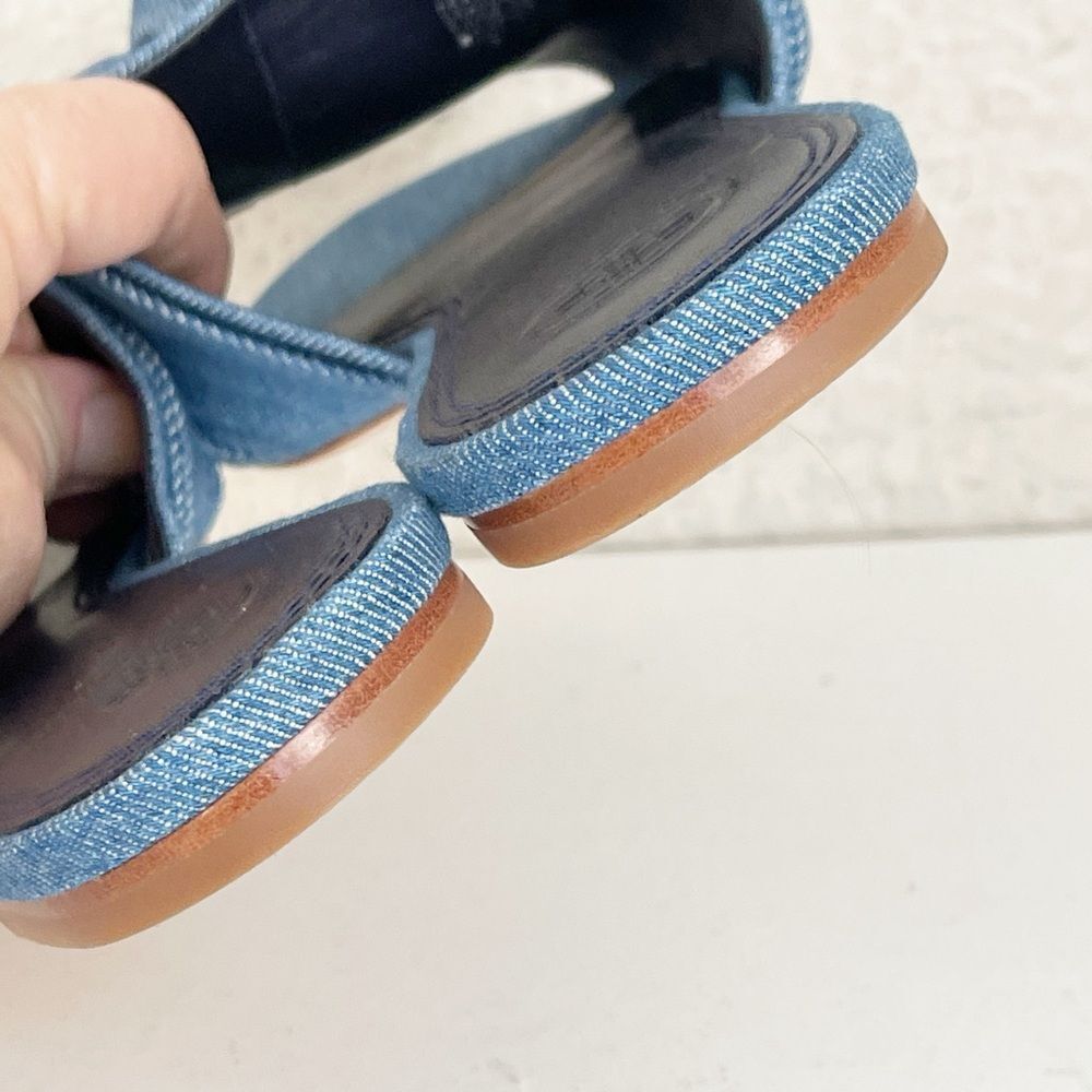 Tory Burch Annabelle Bow Slides Size 9.5 - image 8